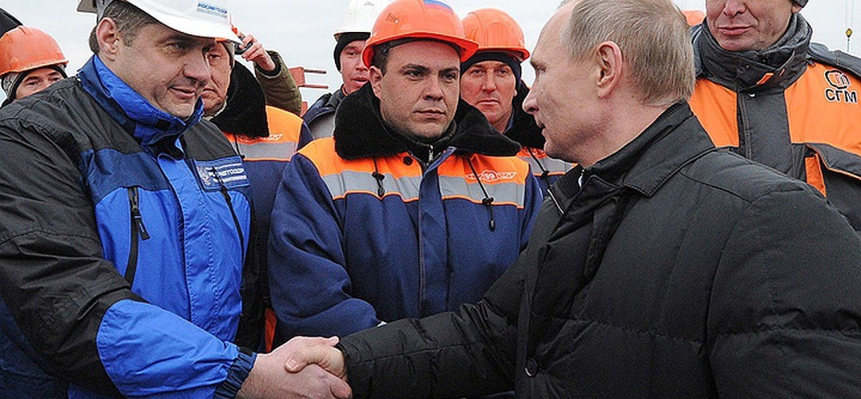 Путин прибыл на Керченский мост